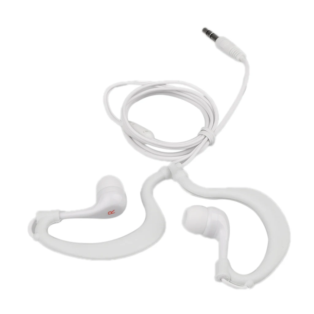 3.5mm Earhook Sport Waterproof IPX8 Earphone Headphone for iPod MP3 Player
