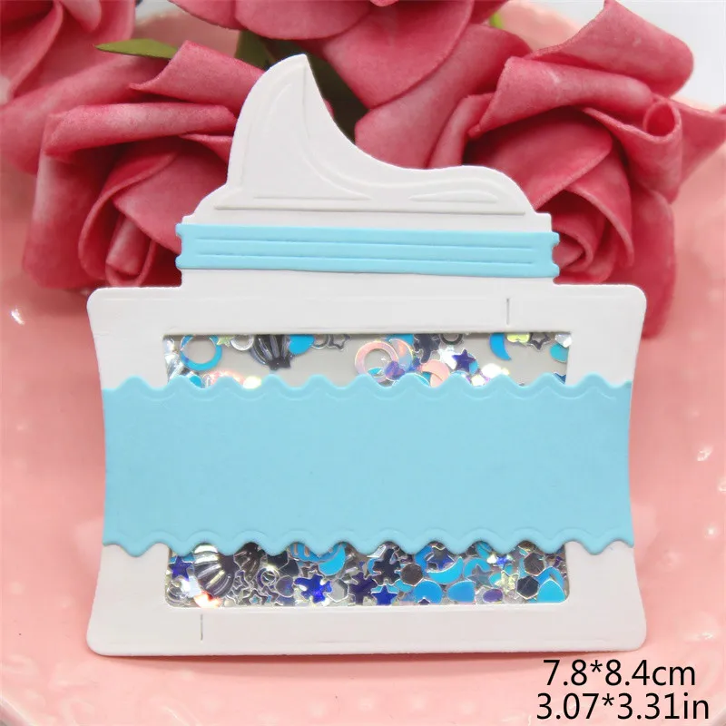 

KLJUYP Creme Pot Metal Cutting Dies Scrapbook Paper Craft Decoration dies scrapbooking 05037