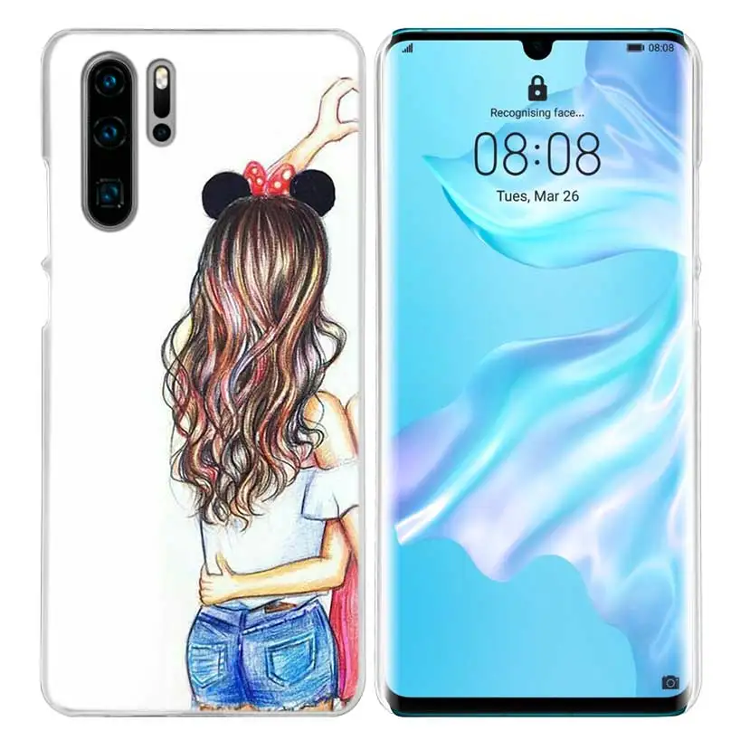 Чехол Best Friends для huawei P20 P30 P Smart Z+ Plus P10 P9 P8 mate 10 20 lite Pro жесткий чехол для телефона P20lite - Цвет: 03