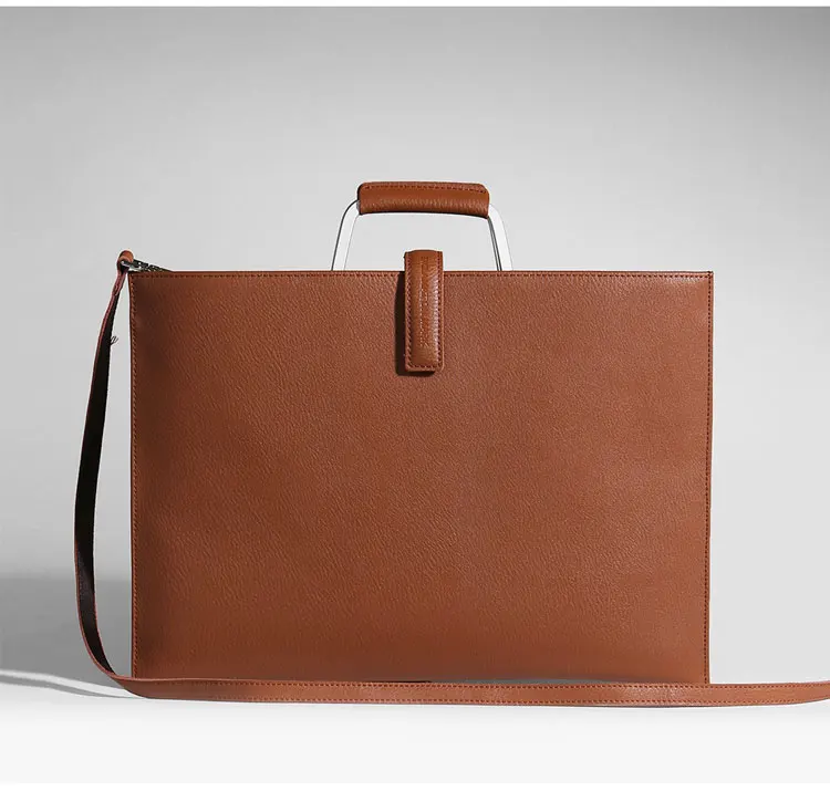 Первоклассная модная сумка менеджера А4 из натуральной кожи портфель сумка padfolio бизнес офисные документы сумка для планшета/macbook