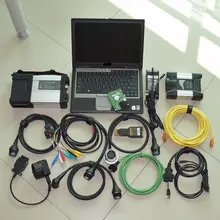 mb star c5 multiplexer for bmw icom next with laptop d630 with hdd 1tb newest software 2in1 diagnostic tool ready to use