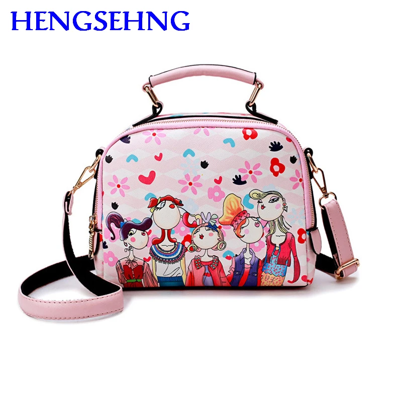 Free shipping hengsheng forest women messenger bag with font b leather b font female messenger bags