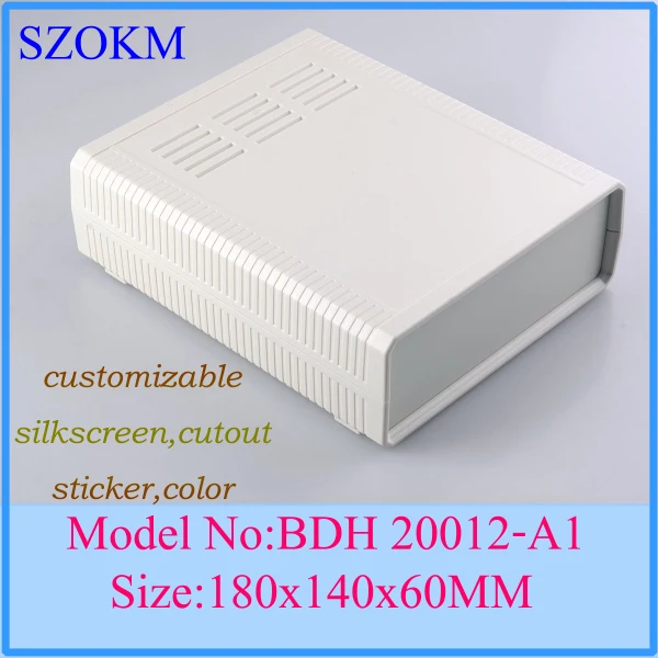 

4 pcs/lot design enclosure security plastic box diy case box project electronic box project electronic box 180x140x60 mm