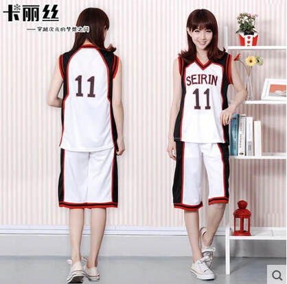 Новый Топ Cos Kuroko no Basket Cosplay TEIKO YOSEN Seirin RAKUZAN Seijuro Tetsuya одежда для Хэллоуина с