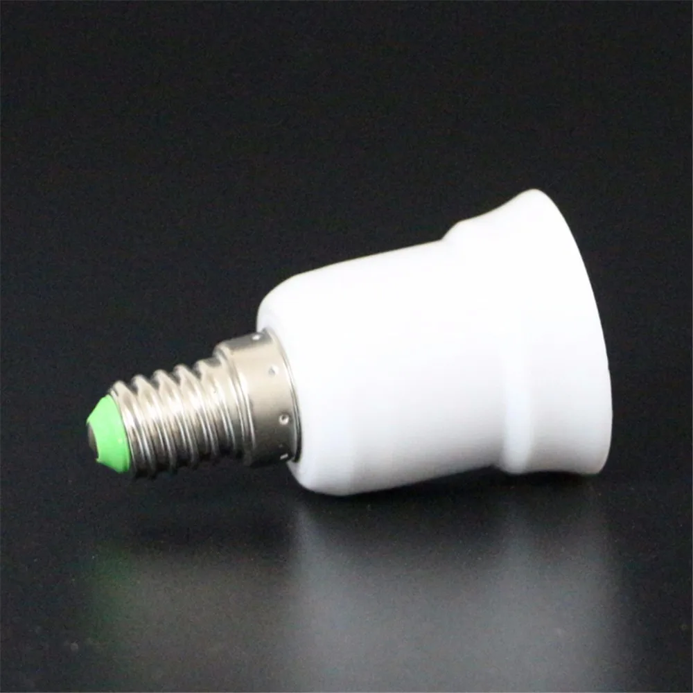 Waykino E14 to E27 Lamp Holder Converter Base Bulb Socket Adapter LED Light Screw Adapter Converter 6 Pcs 
