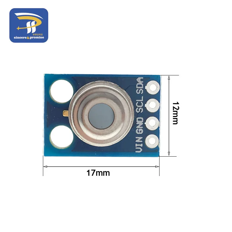 GY-906 MLX90614ESF MLX90614 бесконтактный датчик температуры модуль для Arduino IIC интерфейс ИК сенсор Совместимость