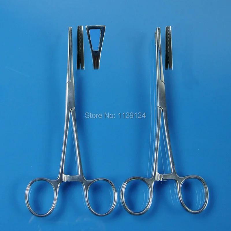 Body Piercing Forceps 5Pcs Stainless Steel Pennington Forceps Without