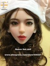 WMDOLL Top quality love doll heads for sexy doll silicone japanese sex dolls full body sex toys
