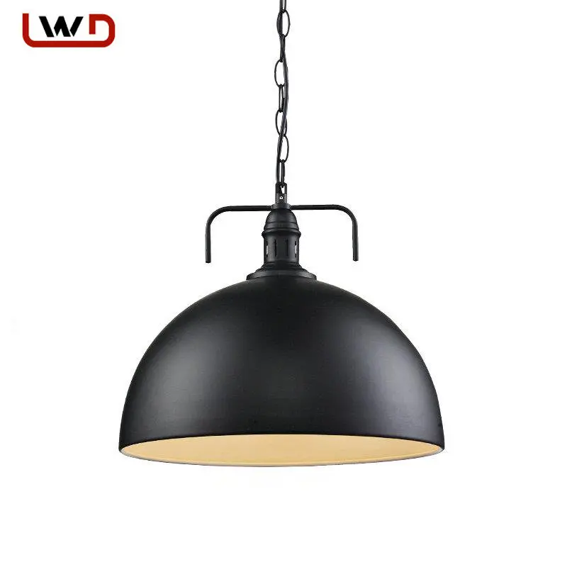 

American Country Industrial Semicircle Fashion Wrought Iron Pendant Lights Wrought iron Antique Lamp Lights