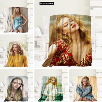 

New Arrival Amanda Seyfried Blankets 3D Printing Soft Blanket Throw On Home/Sofa/Bedding Portable Adult Travel Cover Blanket