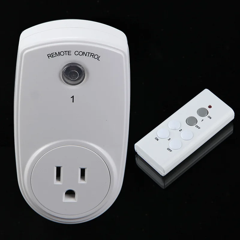 1 3 шт. беспроводной пульт дистанционного управления домашняя розетка