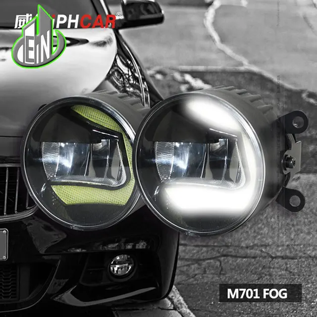 Super White LED Daytime Running Lights case For Renault Clio 2009 2014