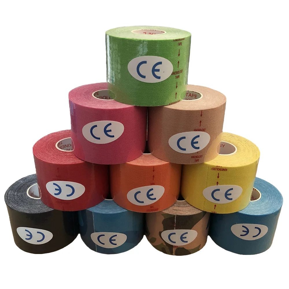 

Elastic Tape Kinesiology Tape Athletic Recovery KneePad Sports Safety Muscle Pain Relief Knee Pads Support Gym Fitness Bandage