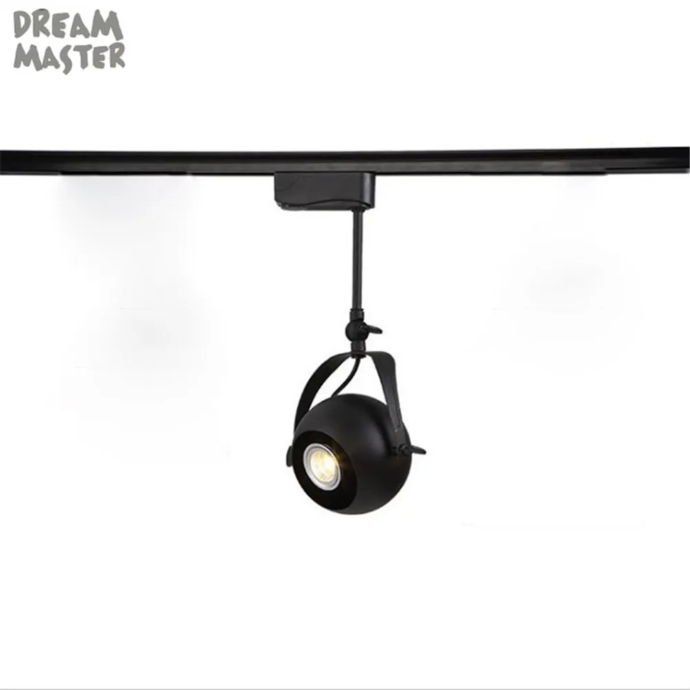 الصناعية خمر لوفت LED أضواء المسارات السكك الحديدية الملابس مخزن شنقا قضيب الأضواء المعرض المعرض المسرح داخلي السكك الحديدية الإضاءة