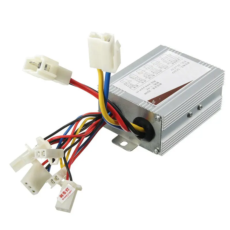

24V 350W Motor Brush Speed Controller For Electric Bike Bicycle Scooter E-Bike