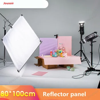 

80*100cm Studio Reflector panel Photographic reflector Shading Board Medium Flag Board portable Light Plate CD50 T03