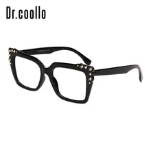 Многоцветный кошачий глаз Компьютер очки Роскошные очки, оптические оправы очки оптика зрелище большие рамки для женщин