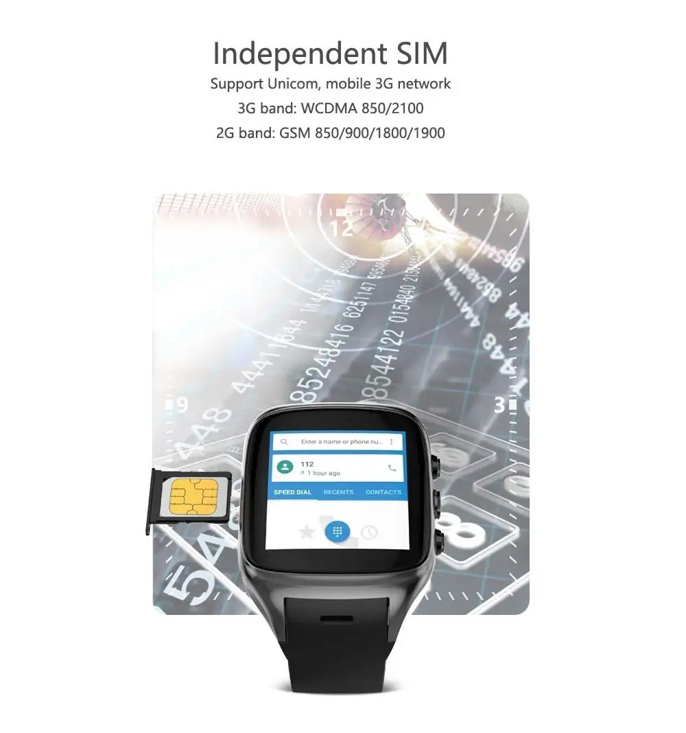 COXANG X02S Android 5.1 4Quad Core Smart Watch Phone 512M+8G SIM Dail Call GPS 2MP Camera Bluetooth Smartwatch For Android IOS