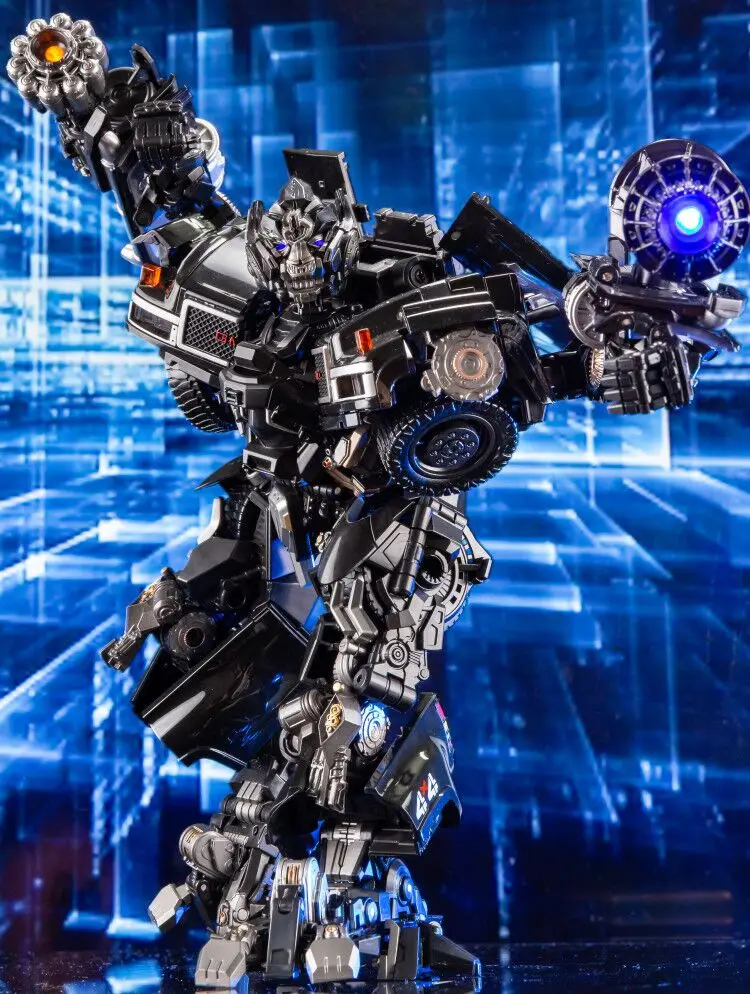 

Transformation Black Mamba over size metal part MPM06 ls09 ls-09 Ironhide figure toy