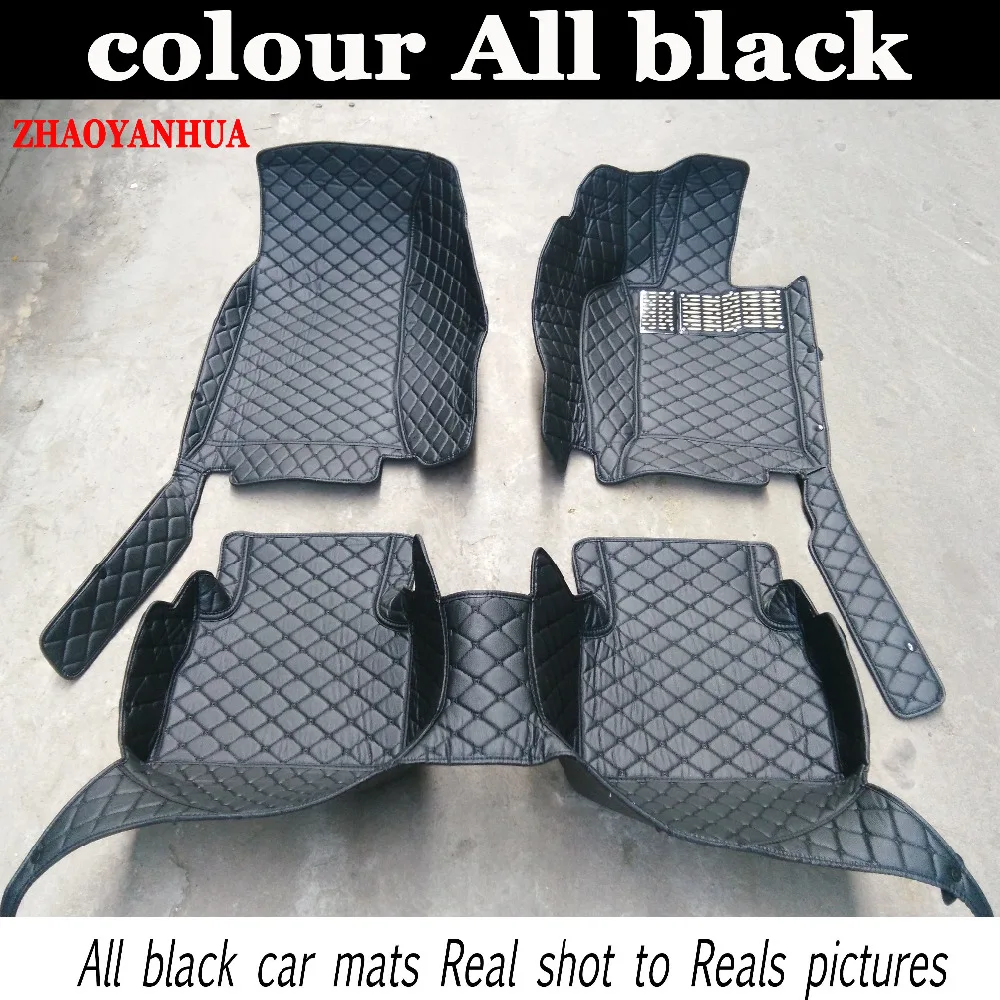 

ZHAOYANHUA car floor mats fit right hand drive for Jupuar XF XJ6 XJ6L XJL carpet floor liner