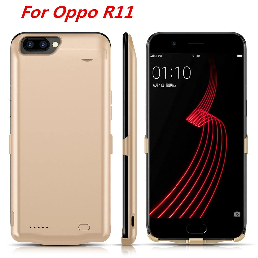 6500 Mah Battery Case For OPPO R11 Charger Capa Smart Phone Cover Power Bank | Мобильные телефоны и аксессуары