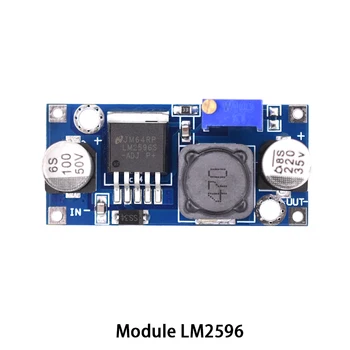 

LM2596 module DC-DC Step Down Converter power supply Module LM2596 DC 4.0~40 to 1.3-37V Adjustable Voltage Regulator