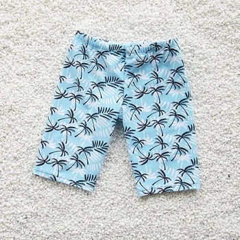 Boys Swim Trunks For 3-12Y Kids Knee Length Shorts Swim Beach Wear Fifth Pants Cartoon Boys Kids Trunks Swimsuit Bathing Suits 5