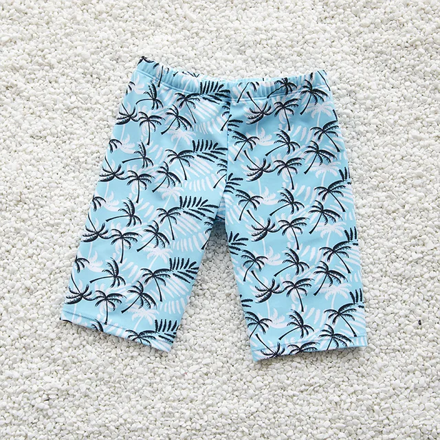 Boys Swim Trunks For 3-12Y Kids Knee Length Shorts Swim Beach Wear Fifth Pants Cartoon Boys Kids Trunks Swimsuit Bathing Suits 5
