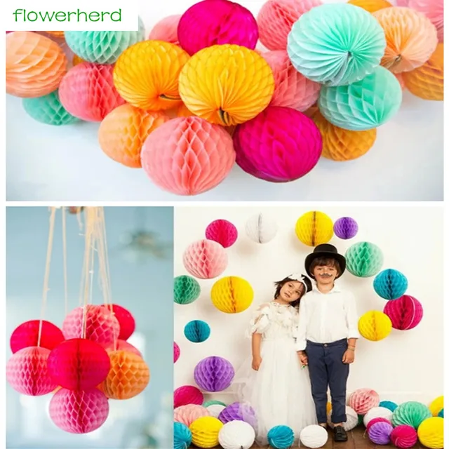 5piece Ball Paper Lantern Ball Wedding Party Kid Birthday