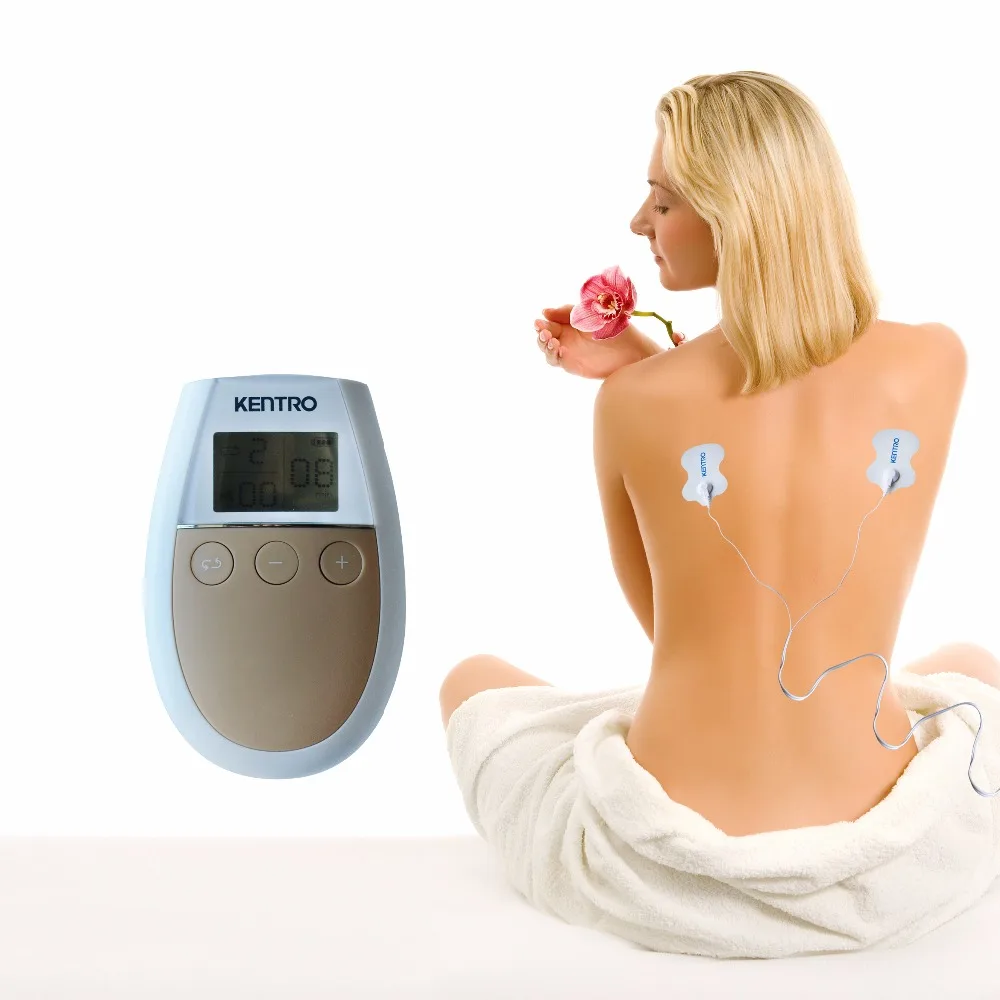 Electronic Full Body Slimming Pulse Massage Digital TENs Therapy Device Muscle Stimulator Pain Relief With 4Pcs Electrode Pads