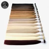 Cut Price Human-Hair-Extensions Nano-Ring Straight Remy Fairy Black Pre-Bonding 20inch European GjoR9Wkd