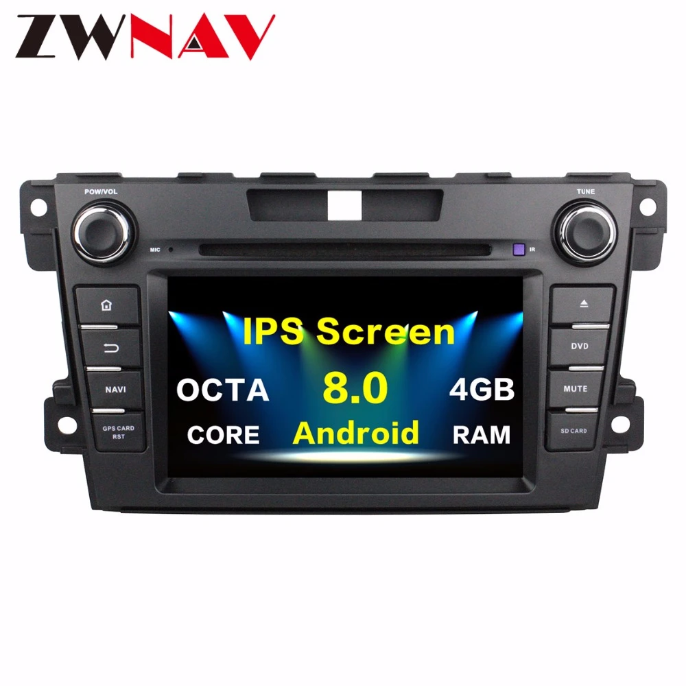 

2 Din Android 8.0 Car multimedia Player Autoradio GPS Navigation head unit for Mazda CX-7 2012 2013 car dvd player BT wifi Radio