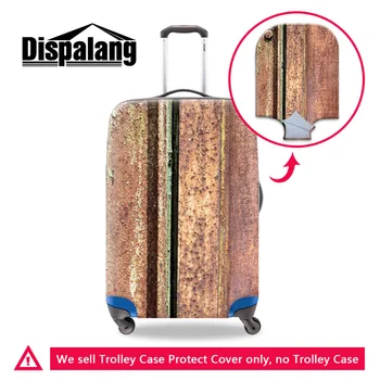 

Dispalang Rust Printing Luggage Protective Cover for 18-30 Inch Suitcase Dust zipper Cover Elastic Travel Accessories Covers