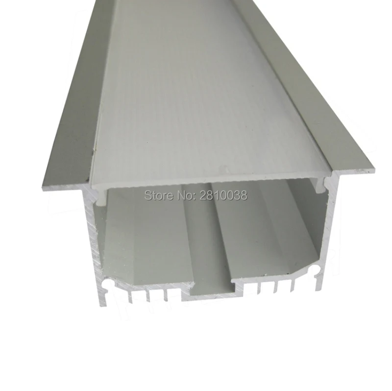 10 X 1M Sets/Lot T type Anodized silver aluminium profile led strip and alu led profile for recessed wall or ceiling lights 10 X 1M Sets/Lot T type Anodized silver aluminium profile led strip and alu led profile for recessed wall or ceiling lights