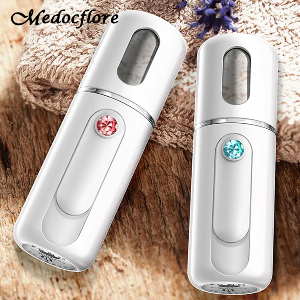 18 mL Portable Face Sprayer Bottle Nano Mister Facial Hair Steamer Mini