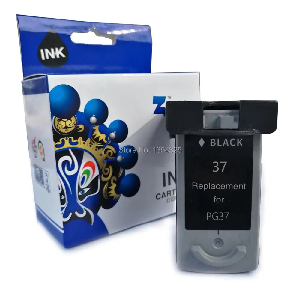 PERSEUS INK CARTRIDGE FOR CANON PG 37 PG37 BLACK HIGH YIELD COMPATIBLE PIXMA MP140 MP190 MP210