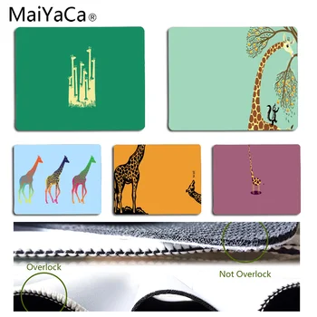 

MaiYaCa Boy Gift Pad Giraffe Rubber Mouse Durable Desktop Mousepad Size for 18x22cm 25x29cm Rubber Rectangle Mousemats