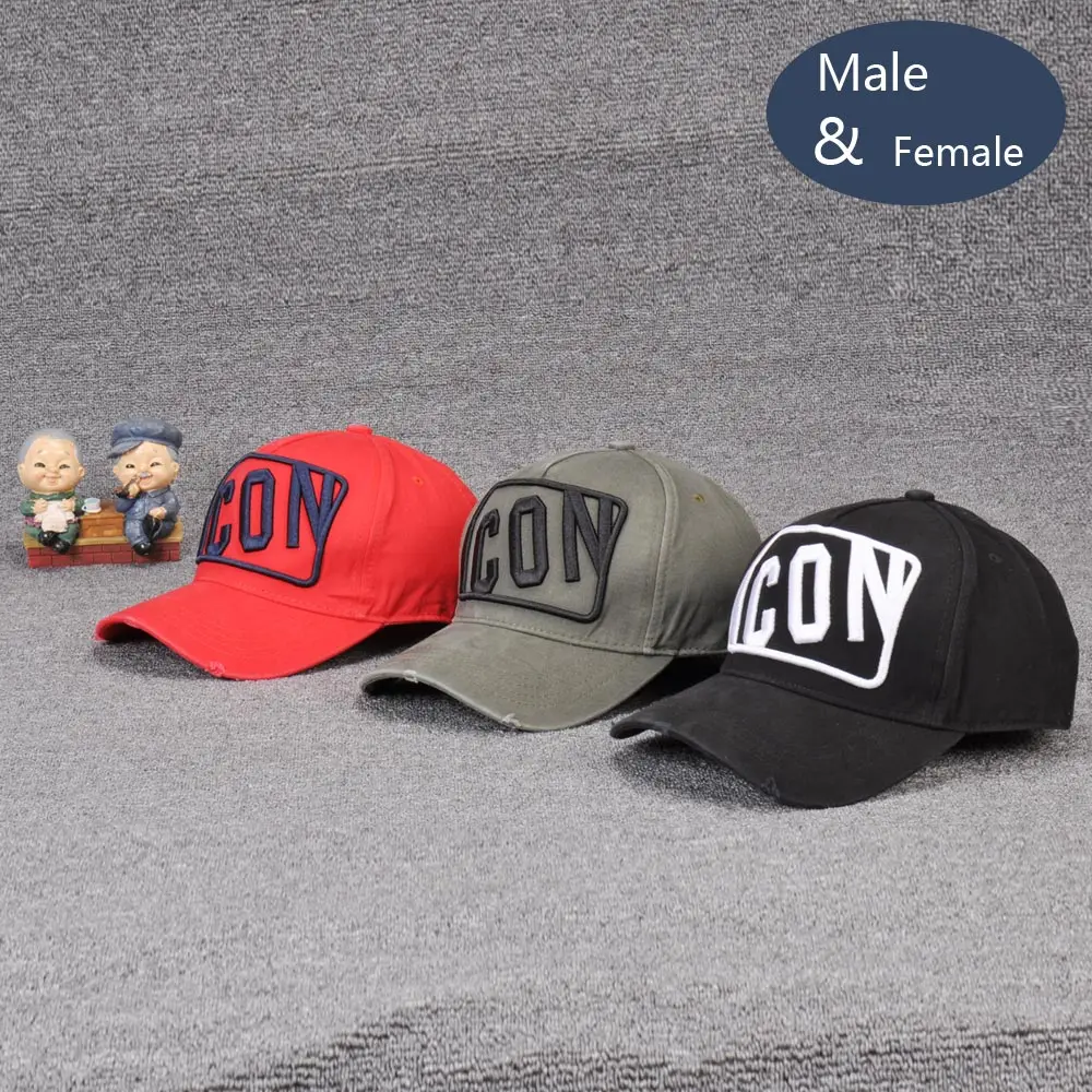 DSQICOND2 бренд DSQ Casquette Шапки одноцветное шапочка для купания письма Иконка Casquette папа хип-хоп Бейсбол колпачок для крышки для парня девушку