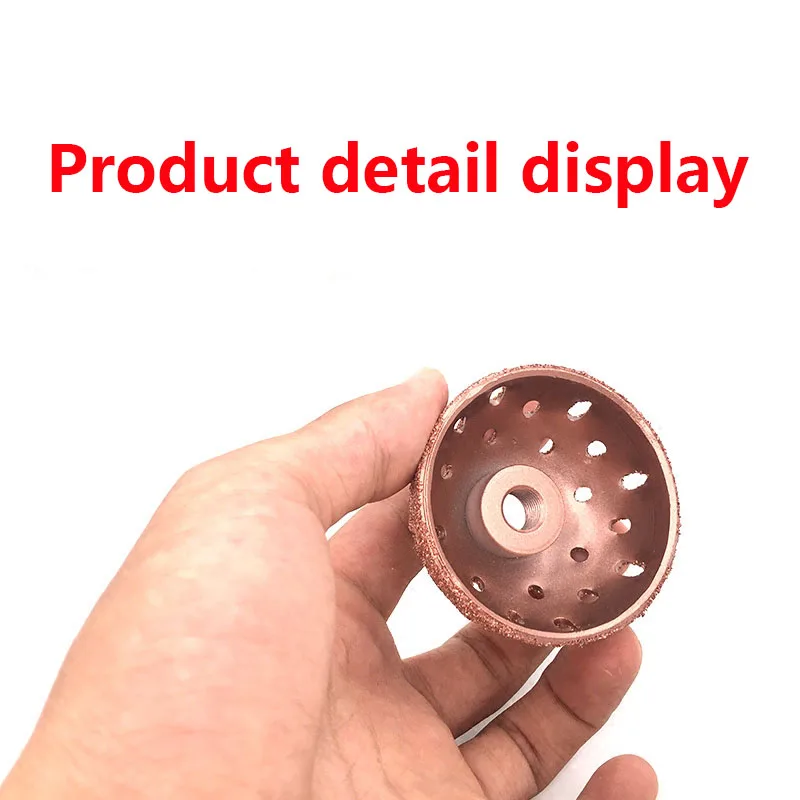 텅스텐 스틸 소재 반구형 공압 연삭 헤드, 연삭 상처, 타이어 타이어 수리 도구, 38mm