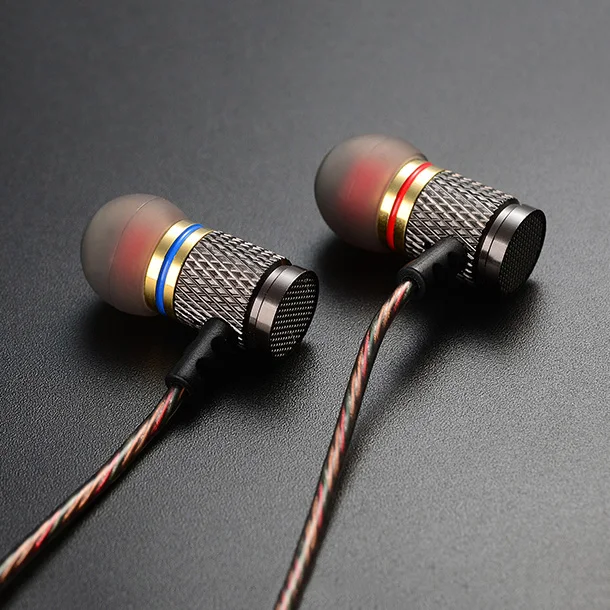 KZ EDR1 XBS BASS Headphones Noise Cancelling Headsets DJ Stereo In Ear Earphones HiFi Ear Phones