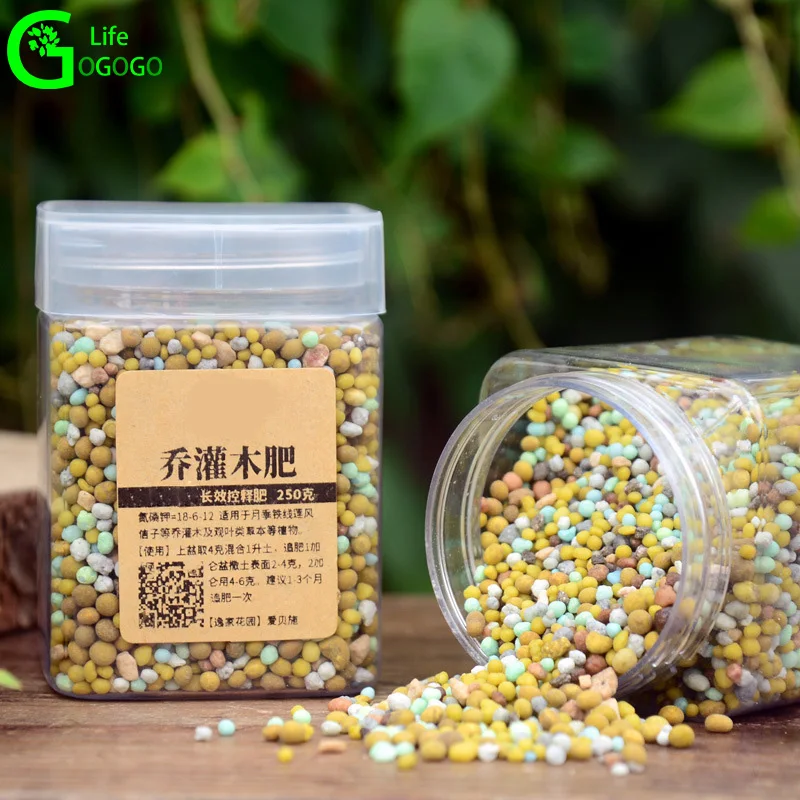 

250g Controlled Release Fertilizer Arbor Shrub Fertilizer For Rose Clematis Plant Tulip Potted Garden Outdoor