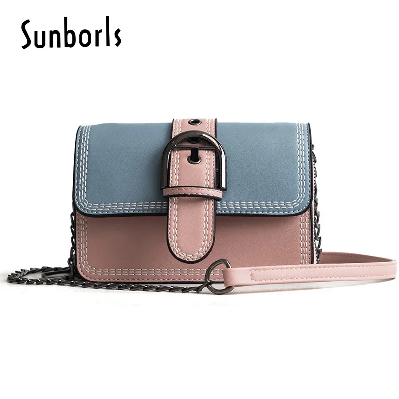

Luxury Design Women Handbag New Fashion Messenger Bag Brand Style PU Leather Bags Female Shoulder Bag pink 2e673