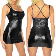 Женский костюм для танцев из искусственной кожи, сексуальные женские костюмы из латекса, Фетиш из ПВХ, Fantasias Eroticas, товары для нижнего белья