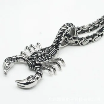 

2019 Special Offer Promotion Titanium Steel Multi-function Edc Tool, Scorpion Fashion Necklace, Pendant, Punk Locomotive Male