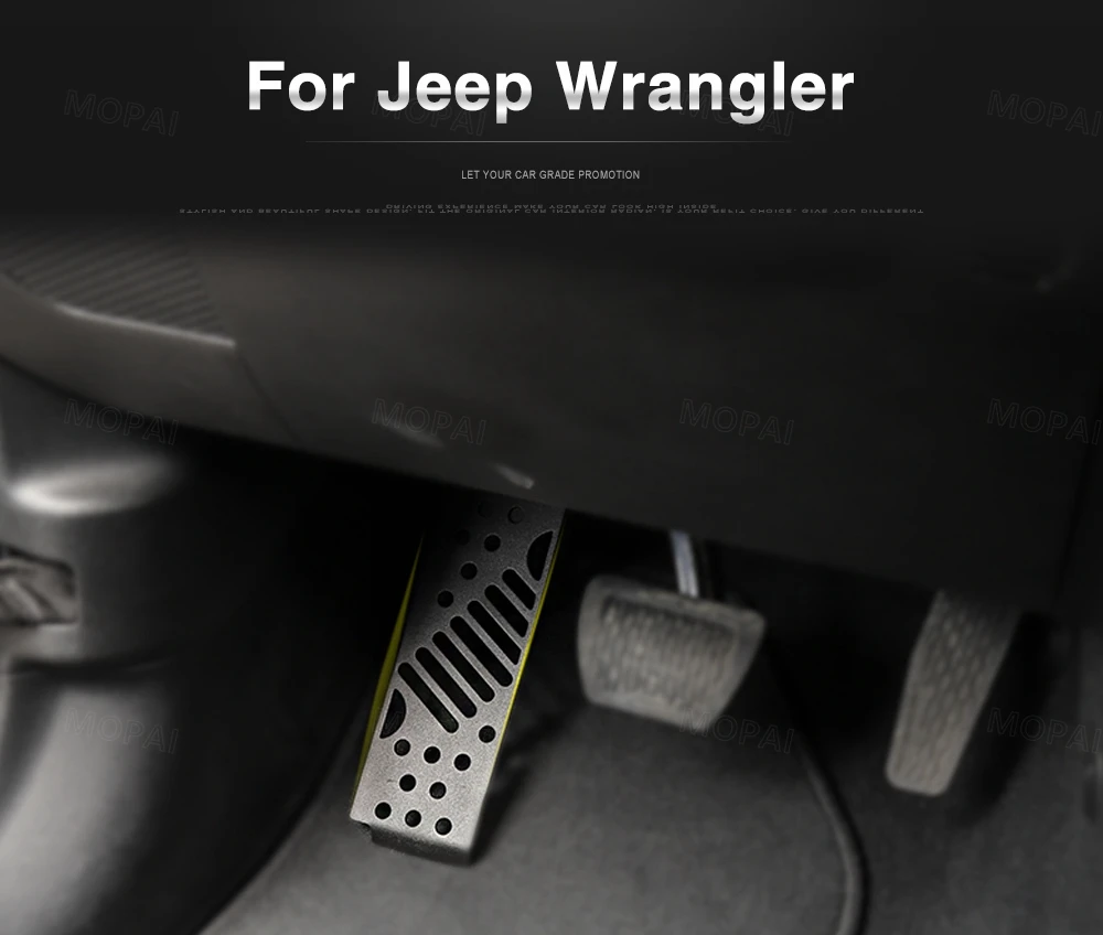 Автомобильные педали, подножки для Jeep Wrangler JL, автомобильные тормозные газовые подножки, накладки на педали для Jeep JL Wrangler, аксессуары