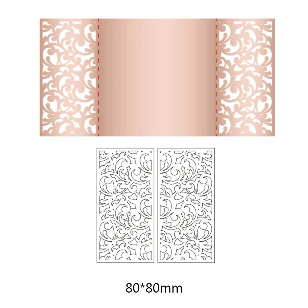 Crafts Metal Steel Cutting Dies lacework frame Stencil For DIY Scrapbooking Embossing photo ablum | Дом и сад