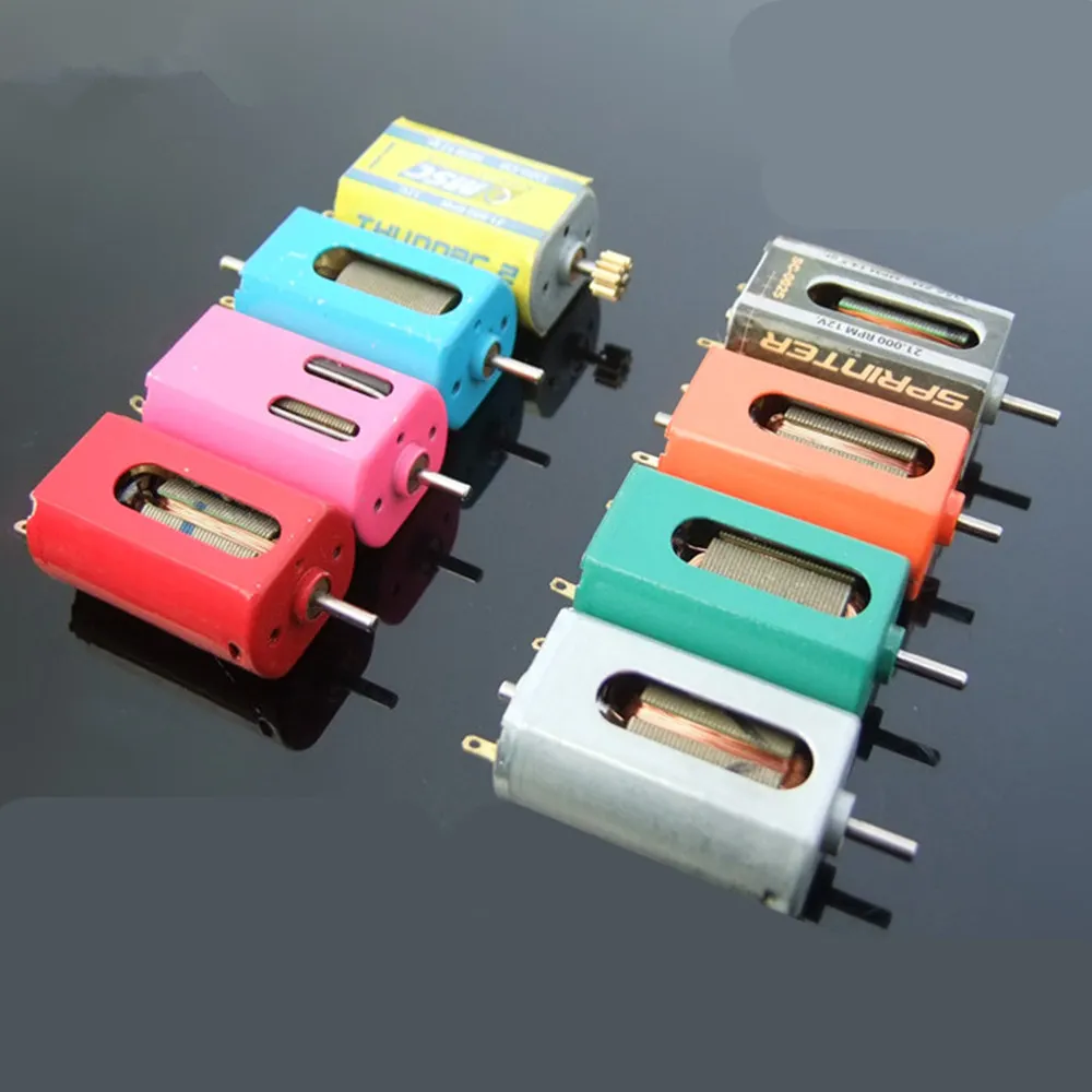 

1pcs colorized 180 mini DC motor strong magnet with extra-large cooling hole 12V 21000RPM 6V large torque free shipping