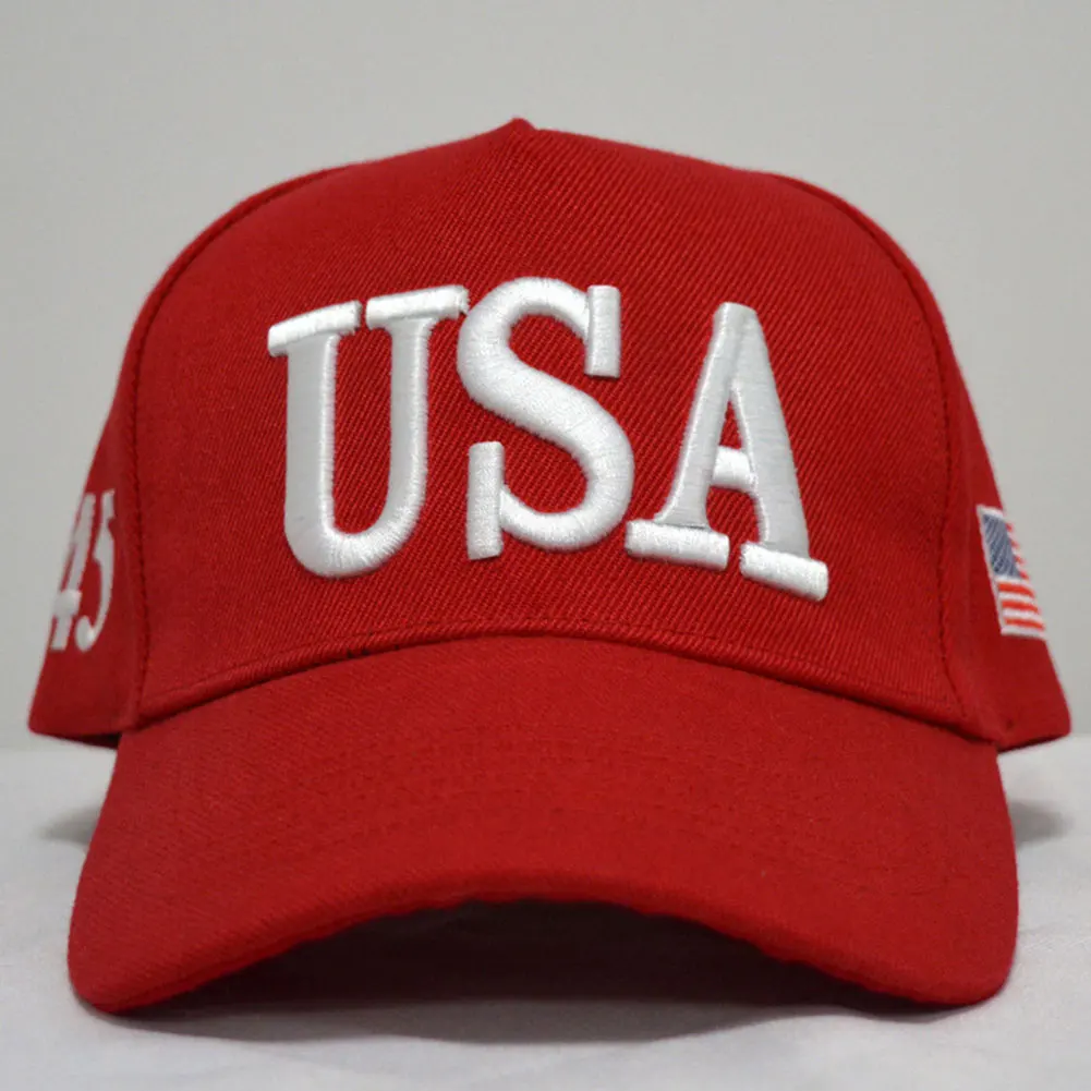 Сделать Америку большой снова шляпа Дональд Кепка Трампа в стиле Республиканской партии США отрегулировать бейсбольную кепку патриотическая Кепка Трамп для шапка на тематику президентства