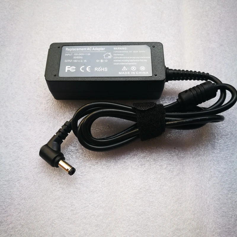

10pcs 19V 2.1A 40W AC Power Adapter Supply Laptop Charger 5.5x2.5mm / 5.5*2.5mm