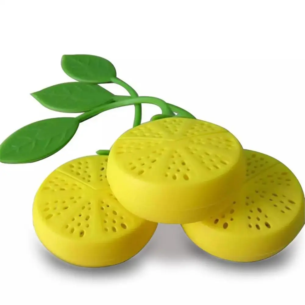 

1pc Lemon Tea Infuser Stainless Steel Tea Ball Leaf Tea Strainer For Brewing Device Herbal Spice Filter Kitchen Tools